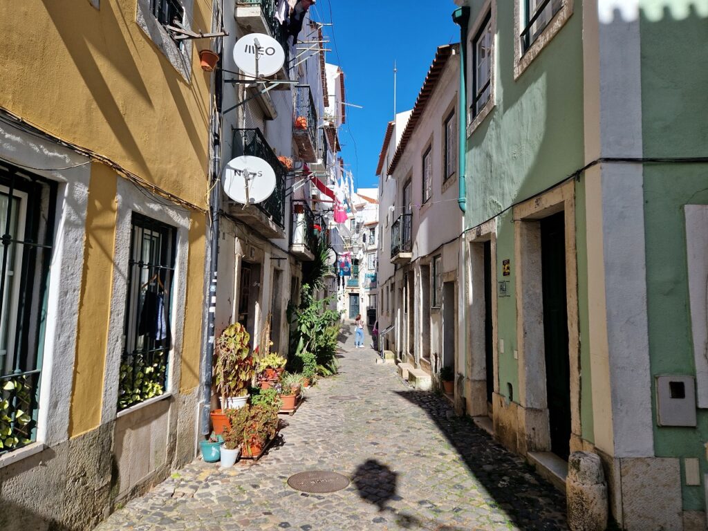 quartier d'Alfama de Lisbonne